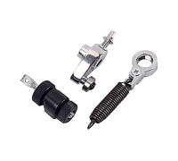Resorte de Pedal de Bombo de Metal Negro, 1 Set Leva | Tensor y Muelle Incluidos, Montaje Sencillo, Alta Elasticidad y Resistencia Tracción, Wc99