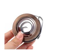 Resorte de prensa de taladro 0.7-1.5 de grosor 680-1540 mm, espiral de alambre plano, resorte de torsión, resortes de extensión de fuerza constante, desplazamiento de taladro de banco (1,0 x 10 x 1540