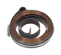 Resorte de retorno de prensa de taladro, montaje de bobina de alimentación, acero de resorte, resorte de tensión de alambre de 0,8 mm, taller resistente a la corrosión ennegrecido