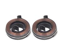 Resorte de Retorno Para Prensa de Taladro conjunto de Resortes de Bobina de Retorno Para Taladro de Banco, Gancho Doble 0.8X10, Diámetro Exterior 37Mm (2 Piezas)