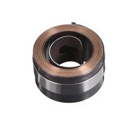 Resorte de retorno para taladro de columna 1 Uds. Conjunto de bobina de alimentación de pluma de resorte de retorno de prensa de taladro 4,6 pies de largo 44x25x0,7mm