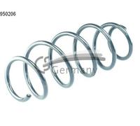 Resorte de suspensión Eje delantero Muelle helicoidal 14.950.206 CS Germany