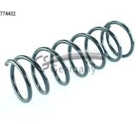 Resorte de suspensión Eje trasero Muelle helicoidal 14.774.432 CS Germany