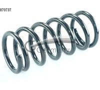 Resorte de suspensión Eje trasero Muelle helicoidal 14.870.737 CS Germany