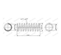 Monroe SP3666 Muelle de suspensión - 1 pieza