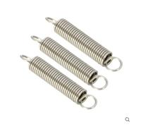 Resorte de tensión con doble gancho, Muelles 5 piezas 0,8 x 6/7/8/10 x L 0,8 mm Resorte de tensión de acero inoxidable(10mm(od)-0.8mm 5pcs,40mm(L))