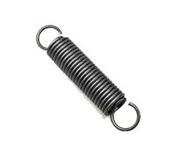 Resorte de tensión con gancho doble, Resorte de tensión doble gancho acero con resorte 5 uds., 1,2x9x(30-65) mm(1.2mmx9mmx40mm)