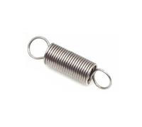 Resorte de tensión de acero inoxidable de 0,5 mm de diámetro, extensión cilíndrica, resorte helicoidal, resorte de expansión, diámetro exterior de 3/4 mm, 1/2/5/10 unidades(20mm (10Pcs),4mm-0.5mm)