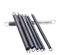 Resorte de tensión de doble bobina en forma de L de acero rico en carbono resorte de tensión de bucle cerrado 1 Uds diámetro del cable 0,3~5MM diámetro exterior 3~50MM L: 300MM(1.6x18x300mm)