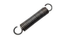 Resorte de tensión de gancho abierto, resorte de extensión de bobina de retroceso de 1,4mm de diámetro, 1 Uds.(100mm,8mm)