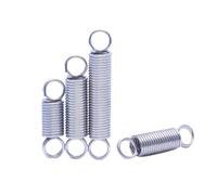 Resorte de tensión helicoidal cilíndrico de acero inoxidable 304, diámetro del alambre de resorte de tracción de 0,3mm/0,5mm/0,6mm, 10 Uds., 0.5x3x20mm