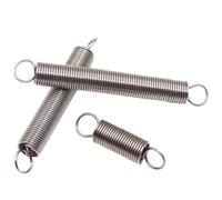 Resorte De Tensión Pequeño De Acero Inoxidable De 5 Piezas Con Gancho(0.8x10x80)