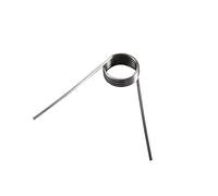 Resorte de torsión, 10 piezas de diámetro del alambre 1,5 mm, diámetro exterior de 9 mm, muelles de torsión mecánicos resistentes a la corrosión, de ángulo de 90°, 1,5 x 9 mm-90° (1,5 x 9 mm, 6
