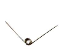 Resorte de torsión pequeño de acero inoxidable, alambre de 1,5mm de diámetro, retorno de resorte de torsión izquierdo, resorte en forma de V, vuelta de 1/2/3/4/5, 5 uds.(3 * 10MM*90)
