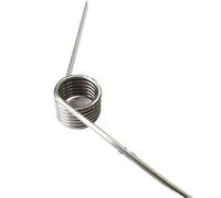 Resorte de torsión, Resorte de torsión en forma V, 5 piezas, acero inoxidable 304, ángulos 0,7 mm, 60-180 grados, varios tamaños(3 (90 degrees),7mm)