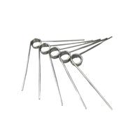 Resorte de torsión, Resortes de torsión acero inoxidable 304, 0,8 mm, derecha, 4-10, múltiples vueltas, 5 unidades(3Lap(2.4mm),8mm(5pcs))