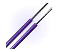 Resorte Gas Amortiguador 2 PCS Portón Trasero Puntales Maletero Soporte Elevación Amortiguador Resortes Gas Prop Para Para Fabia Para MK3 Para NJ Hatchback 2015-2019 2020 2021(Purple Carbon Fiber)
