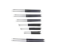 Resorte Gas Amortiguador 300-600mm 800N amortiguadores de Gas para puerta trasera de coche,resorte de Gas,cama de autobús ventana de barco, 2 uds. Puntales Gas Muelles(550mm)