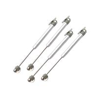 Resorte Gas Bisagra para Muebles Coche, Soporte Neumático para Puerta Armario Cocina, Resorte Gas Hidráulico, Presión 100N/120N/150N/200N/300N, 4 Piezas Amortiguador Gas(4pcs 100N)