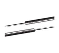 Resorte Gas Capó Amortiguadores Capó Delantero Modificados Con Puntales Fibra Carbono Soporte Elevación Para SEAT Para Leon MK2 1P 2005-2012 Amortiguador Barra Apoyo(Black carbon fiber)
