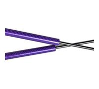 Resorte Gas Capó Motor Capó Delantero Capó Resortes De Gas Soporte De Elevación Amortiguador Varilla De Pistón Prop Para Kia Para Ceed Cee'd Para XCeed III CD 2018-2023(Purple carbon fiber)
