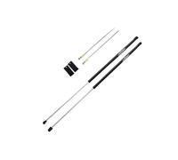 Resorte Gas Capó Motor para Citroen para C5 para Aircross 2017-2023 2024 Cubierta del Motor del Capó Delantero Coche Barra Choque Resorte Puntal La Varilla Hidráulica Capós Automóviles(Negro)