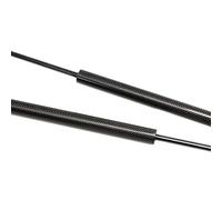 Resorte Gas Capó Motor Para Ford Para Mustang MK4 1994-2004 Capó Delantero Resortes De Gas Soporte De Elevación Amortiguador De Varilla De Soporte De Choque(Black carbon fiber)