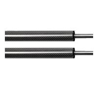 Resorte Gas Capó Motor Para Integra para DC1 DB6 DB7 DB8 DB9 1994-2001 maletero resortes de Gas cargados soporte elevación amortiguador puerta trasera(BLACK CARBON FIBER)