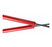 Resorte Gas Capó Motor Para MG 4 EV Para Mulan 2022 2023 Capó Delantero Resortes De Elevación De Gas Amortiguador Resorte Amortiguador Varilla De Apoyo De Pistón(Red carbon fiber)