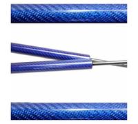 Resorte Gas Capó Motor Para Peugeot 206 Europa 1998-2016 Capó Puntales Delantero Modificar Amortiguadores Choque Soportes Elevación Varillas Puntal Gass Elevador Primavera(Blue carbon fiber)