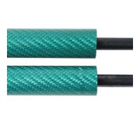 Resorte Gas Capó Motor Para Renault Para Laguna X91 3rd 2007-2015 Capó Delantero Resortes De Elevación De Gas Soportes Varillas De Pistón Amortiguadores De Capó(Green carbon fiber)