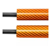 Resorte Gas Capó Motor Para Renault Para Laguna X91 3rd 2007-2015 Capó Delantero Resortes De Elevación De Gas Soportes Varillas De Pistón Amortiguadores De Capó(Orange carbon fiber)
