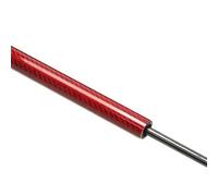 Resorte Gas Capó Motor Para VW Para Golf MK7 A7 2012-2019 Capó Delantero Modificar Puntales De Gas Soporte De Elevación Amortiguador Pistón Prop(Carbon Fiber Red)