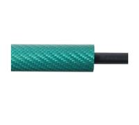 Resorte Gas Capó Para Hyundai Para Genesis Coupe BK 2008-2016 Soporte Elevación Capó Delantero Amortiguador Choque Resorte Varilla Apoyo Amortiguador Barra Apoyo(Green carbon fiber)