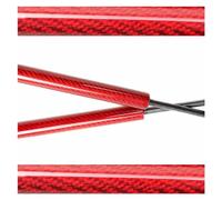 Resorte Gas Capó Para Mazda 3 Para Axela BP 2019-2025 Soporte Elevación Amortiguadores Varillas Amortiguación, Resorte Gas Puntales Capó Amortiguador Barra Apoyo(Red carbon fiber)