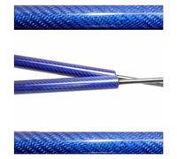 Resorte Gas Capó Para Mazda 3 Para Axela BP 2019-2025 Soporte Elevación Amortiguadores Varillas Amortiguación, Resorte Gas Puntales Capó Amortiguador Barra Apoyo(Blue carbon fiber)