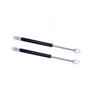 Resorte Gas Hidráulico Barras puntal universales, Varilla 300-600mm, bisagra Resorte Gas, Soporte elevación Fuerza 300N para Puertas caravanas, Barcos y autobuses, 2 uds(450mm)