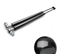 Resorte Gas Maletero 2 Piezas Soporte Para Caja Maletero Puerta Trasera Barras Resortes Puntal Hidráulico Amortiguación Para Civic 10th 2016-2021 Gas Portón Trasero(Black)