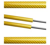 Resorte Gas Maletero Para Nissan Axxess M11 1988-1998 Van Soportes Elevación Maletero Puntales Gas Resortes Choque 9045030R00 Amortiguadores Portón Trasero(Yellow carbon fiber)