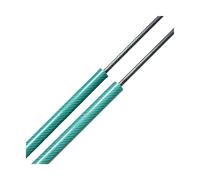 Resorte Gas Maletero Para SEAT Para LEON Para Mk3 5F Estate 2013-2020 590mm Portón Trasero Soporte Elevación Por Resorte Amortiguador(Green Carbon Fiber)
