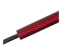 Resorte Gas Para Suzuki Para Jimny Soporte Elevación Puerta Trasera Ancha | Para Sierra JB23W JB33W JB43W JB53 3rd AZ-Offroad 1998-2018 Puntales Gas Para Maletero Trasero(Red carbon fiber)
