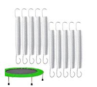 Resorte genérico de Repuesto de trampolín, muelles de trampolín | Piezas de trampolín Resistentes Springs - Gancho de tensión de Salto de de Tambor 10x Tamaño para un Mejorado