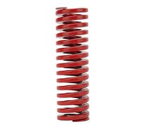 Resorte helicoidal de acero rojo de alta precisión para matrices de estampado de metal, serie TM60 de carga media de 60 mm con una relación de compresión del 38%, componente (TM60*100mm)