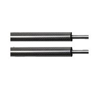 Resortes Capó Para Soportes Elevación Cubierta Frontal Amortiguador Gas Modificado Resorte Sin Taladro Para Hyundai Para Elantra AD 6th Amortiguadores Maletero(Black Carbon Fiber)
