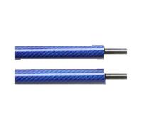 Resortes Capó Para Soportes Elevación Cubierta Frontal Amortiguador Gas Modificado Resorte Sin Taladro Para Hyundai Para Elantra AD 6th Amortiguadores Maletero(Blue Carbon Fiber)