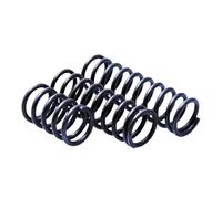 Resortes de compresión de acero al manganeso 65, 3.5mm diámetro del cable, 48mm diámetro exterior, 45mm longitud libre, negro, 2Pcs