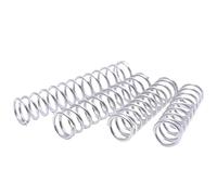 Resortes de compresión de acero inoxidable 304 personalizables: diámetro del alambre de 2 a 4 mm, diámetro exterior de 12 a 40 mm, soluciones de absorción de impactos.(4pc 2x30x35mm)