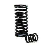 Resortes de compresión de resortes de acero de 5 uds, resorte de 1,2mm x 18mm x 100mm, negro, 5 uds., 1,2x18x100mm