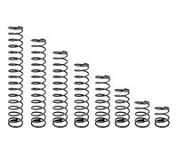 Resortes de compresión personalizables: diámetro de alambre de 0,7 mm, diámetro exterior de 4-14 mm, longitud de 5-100 mm, 10/5 piezas(10pcs 6 x 15mm)