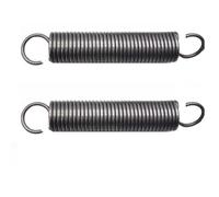 Resortes De Extensión Con Gancho Muelle 130mm, Diámetro Del Cable 2,5mm, Diámetro Exterior 22mm 2Piezas
